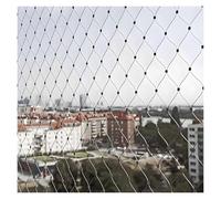 Enrejado de malla de alambre de acero inoxidable 304 - Red multifuncional de jardín y valla de seguridad para barandilla de escalera (1 x 22 m) - Solución de metal duradera y versátil resistente a la