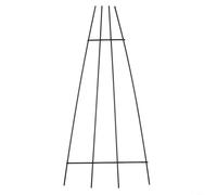 Enrejado de metal en forma de abanico para plantas trepadoras que proporciona un apoyo fiable para plantas de interior, vides, flores, interiores y exteriores