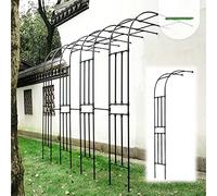 Enrejado de metal para rosas y plantas trepadoras de 40 cm, soportes para plantas de jardín y ayudas para trepar, enrejado de plantas para uso en exteriores