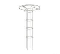 Enrejado exterior resistente a la intemperie para plantas trepadoras, marco de soporte de PVC para jardines eficientes y crecimiento de plantas (150 cm)