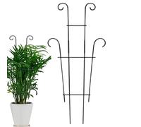 Enrejado para Macetas de Plantas Apilable Decorativo Resistente 60 cm | Tutor para Plantas de Interior para Guisantes Jazmín Madreselva Judías Hiedra Potus Vid Flor