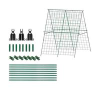 Enrejado para Pepinos Soporte Plegable para Hortalizas | Tutor para Plantas Trepadoras para Patio, Exterior, Jardín Trasero, Balcón, Granja, Politúnel, Patio Interior, Invernadero