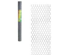 SATURNIA - Enrejado Triple Torsion 31/ Ancho 100 cm. Rollo 10 Metros Uso Domestico