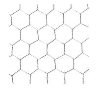 Enrejado triple torsion galvanizado 50mt - 16 X 0,7 mm (1 m)