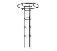 Enrejado vertical de jardín para plantas trepadoras, diseño de paraguas inoxidable con torre de glicina y soporte para pepinos, ideal para soporte de plantas al aire libre