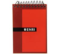 Enri 712556 - Bloc con tapa dura, cuadricula 4 x 4, 80 hojas