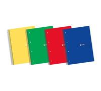 Enri Cuaderno Espiral A4+ Cuadrícula 5mm (Tapa Dura) - surtido