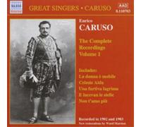 Enrico Caruso Caruso : The Complete Recordings Volume 1 (CD) (Importación USA)