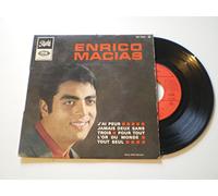 ENRICO MACIAS - J'AI PEUR / JAMAIS DEUX SANS TROIS / POUR TOUT L'OR DU MONDE / TOUT SEUL - 45 TOUR -