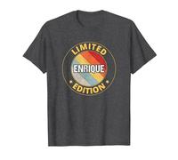 Enrique Camiseta, Hombre, Jaspeado Oscuro, 5XL