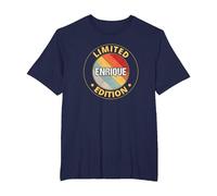 Enrique Camiseta, Hombre Tallas Grandes, Azul Marino, 5X Alto