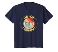 Enrique Camiseta, Niños, Azul Marino, 8 años