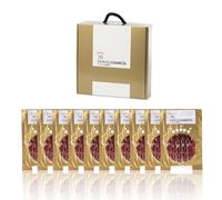 ENRIQUE GARCÍA - Paleta de Cebo Ibérica 75%, 10 Sobres Envasados al Vacío de, 100 g Aprox. Acabado plástico. Caja regalo de cartón. Corte a máquina