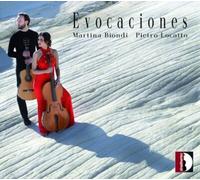 Evocaciones. Musique espagnole pour violoncelle et guitare. Biondi, Locatto.