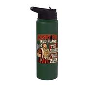 Enrique VIII Banderas Rojas Historia Inglesa Divertida Tudor Stainless Steel Insulated Water Bottle