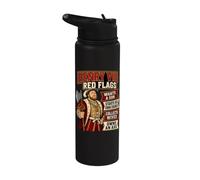 Enrique VIII Banderas Rojas Historia Inglesa Divertida Tudor Stainless Steel Insulated Water Bottle