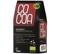 enrobés de chocolate Cru orgánico. Cocoa Box de la unidad (70g)