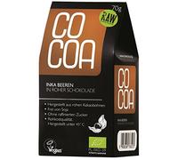 enrobés de chocolate Cru orgánico. Cocoa Box de la unidad (70g), A l'unité (70g)