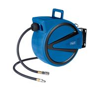 Enrollador automatico de manguera de aire comprimido de 15 m Scheppach ahr15