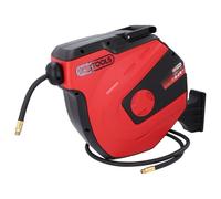 Enrollador De Aire Y Agua 3/8'' Con Manguera - 15m, Rojo Kstools