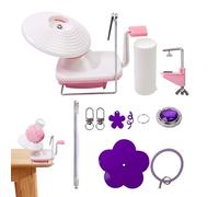 Enrollador de bolas de hilo, soporte de hilo, bobinador de bolas de tejido, herramientas de tejer, almacenamiento de suministros de manualidades y costura, accesorios de ganchillo para familiares