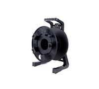 Enrollador de cable, Carrete de cable extensión retráctil 10 m, alimentación resistente, soporte giratorio 180° for montaje en techo o pared, carrete eléctrico for automóvil(A1037)