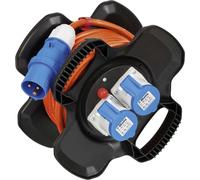 BRE 1169730101 - Enrollador de cable de camping CEE 230V X-Gum con 10m