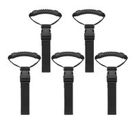 Enrollador de cable de extensión | Correas de almacenamiento enrollables Organización de 5 piezas | Herramienta extensible Gadgets Reutilizables para Taller Camping-Car Trabajo Eléctrico Pared