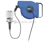 ENROLLADOR DE CABLE IP20 RETRACTIL 14 M PORTA LAMPARAS E27 FERVI 0428