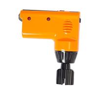 Enrollador de cuerdas de guitarra con cortador de cuerdas, herramienta de sujeción para ukelele, banjo, naranja, 120 x 100 mm