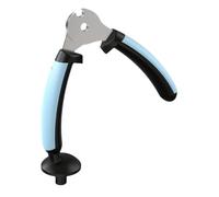 ＡＷＨＡＯ Enrollador de Cuerdas de Guitarra Profesional con Cortador de Cuerdas Ergonómico Y Práctico Extractor de Clavijas de Puente Hecho de Material, Mango Azul