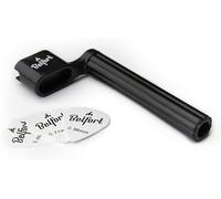 Enrollador de Cuerdas para Guitarra con 3 Púas + Libro Electrónico | Herramienta para Cambio Rápido de Cuerdas | Compatible con Guitarra Acústica, Clásica y Eléctrica | Color Negro