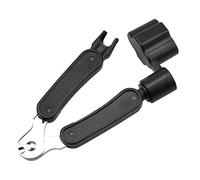 Enrollador de Cuerdas para Guitarra Manivela para Ajustar las Cuerdas, Cortadora de Cuerda, Extractor de Pines, 3 en 1 Multifuncional Herramienta de Reparación de Guitarra