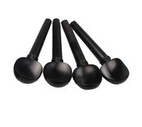Enrollador de llave de afinación, eje de accesorios para violín de caoba y ébano accesorios violín (Color : Ebony wood 1)