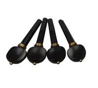 Enrollador de llave de afinación, eje de accesorios para violín de caoba y ébano accesorios violín (Color : Ebony wood 5)
