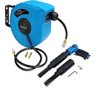 Enrollador de manguera aire comprimido 10m y escalador agujas