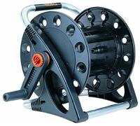 Carrete de la Manguera Portátil O Mural Aquapony Aluminio Capacidad 20 MT Tubo Ø