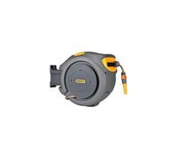 Enrollador de pared con enrollado automático 25M - HOZELOCK - Fijación mural - Manguera ø 12,5 mm - Gris