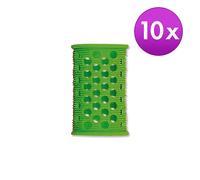 Enrollador de pelo corto Original Grip Verde, Ø 25 mm, Por paquete de 10 piezas