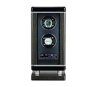 Enrollador de reloj de la caja de la bobina giratoria - Luxury Smart Winder Winder Mecánica Motor Motor Shaker Caja de almacenamiento con relojes de desbloqueo de huellas dactilares Organizador del