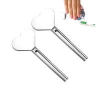 Enrollador de tubo - Dispensador de pasta de dientes, botón de rodillo para ahorradores de pasta | Easy Twist Tube Radiación, Squeezer Clip | Extractor de mango tubular, práctica herramienta de