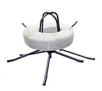 Enrollador de tubos para calefacción por suelo radiante, enrollador de tubos, enrollador de tubos, para tubos de calefacción, hasta capacidad de carga 175 kg