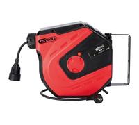 Enrollador Eléctrico De Pared, 3x2,5mm² - 15m Rojo KSTOOLS