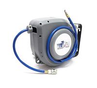 Enrollador manguera neumática automático 9m Soporte pared Tambor manguera aire comprimido Taller