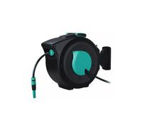 Enrollador mural automático L.30m + 2m - Suan - Negro - Jardinería - Riego