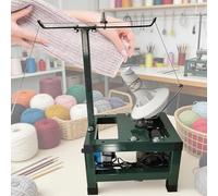 Enrolladora De Hilo Eléctrica, Fabricante Automático De Ovillos De Lana Con Velocidad Ajustable Y Gran Capacidad Para Amantes Del Crochet Y El Tejido