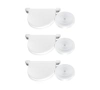 Enrolladores de cuerdas invisibles para revestimientos de ventanas, funda integrada, suave giro de 180 grados, diseño de ahorro de espacio, colector de cables con caja