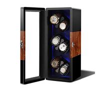 Enrolladores de reloj de la caja de bobinado spinner - Shaker automático de relojes mecánicos VERTICAL Caja de devanado inteligente Motor Motor Dispositivo giratorio Inicio Organizador de estuche de