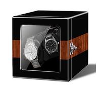 Enrolladores de reloj de la caja de bobinado spinner - Shaker de reloj mecánico automático VERTICAL Caja de devanado inteligente Motor Motor Dispositivo giratorio Inicio Organizador de estuche de