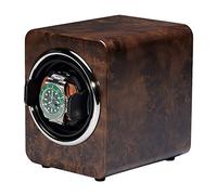 Enrolladores de reloj de la caja de la bobina de hilandería: la mini reloj de reloj de reloj de reloj de un solo reloj de almacenamiento Caja de almacenamiento automático de relojes mecánicos